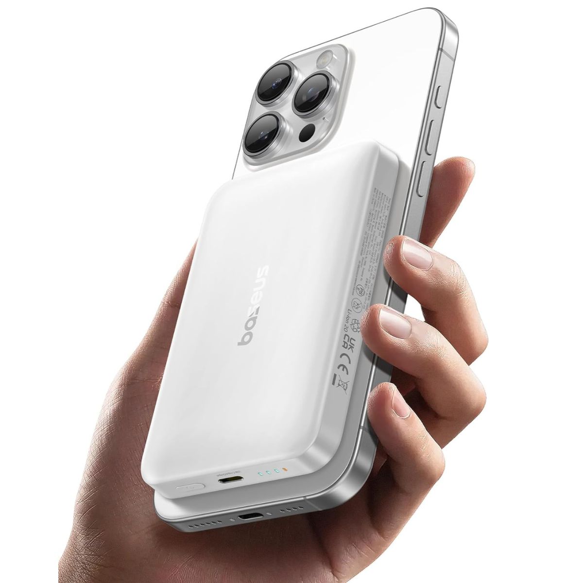 Baseus EnerFill FM12 Qi2 Magnetic Power Bank 10000mAh 22.5W - Image 9