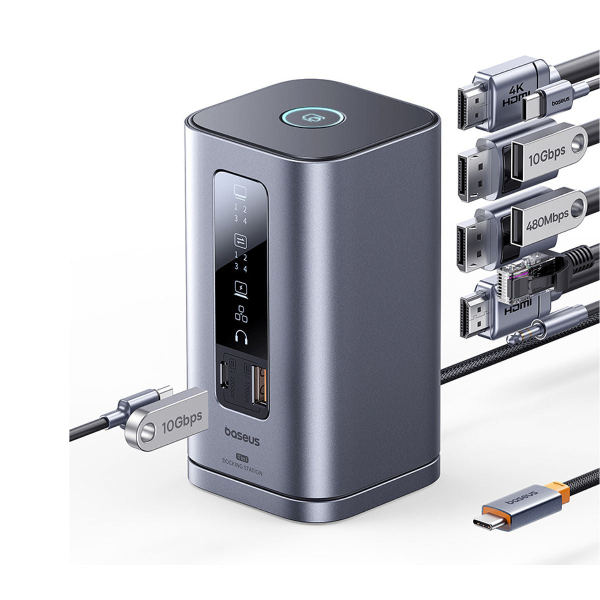 Baseus Spacemate RD1 11-in-1 Docking Station for Windows - Image 2